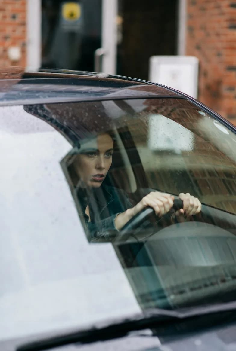 Person contemplating life decision with astrological guidance